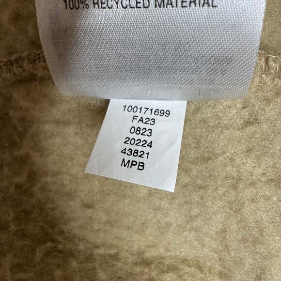 Sun + Stone Men's Sherpa Quarter-Zip Sweatshirt Size XL - Picture 3 of 7